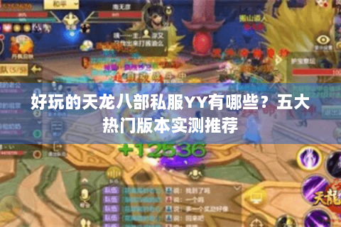 好玩的天龙八部私服YY有哪些？五大热门版本实测推荐