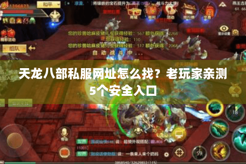 天龙八部私服网址怎么找?老玩家亲测5个安全入口 天龙八部私服网址怎么找?老玩家亲测5个安全入口