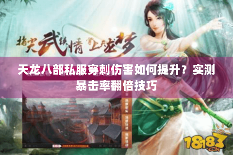 天龙八部私服穿刺伤害如何提升?实测暴击率翻倍技巧 天龙八部私服穿刺伤害如何提升?实测暴击率翻倍技巧