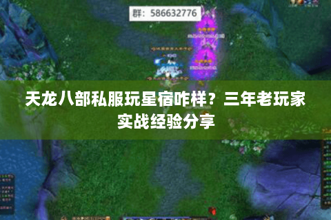 天龙八部私服玩星宿咋样？三年老玩家实战经验分享