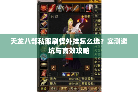 天龙八部私服刷怪外挂怎么选?实测避坑与高效攻略 天龙八部私服刷怪外挂怎么选?实测避坑与高效攻略