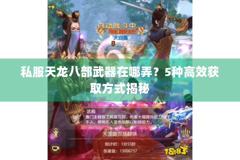 私服天龙八部武器在哪弄?5种高效获取方式揭秘 私服天龙八部武器在哪弄?5种高效获取方式揭秘