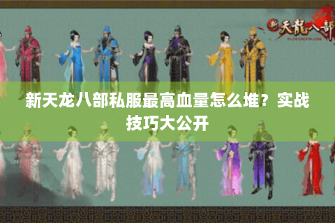 新天龙八部私服最高血量怎么堆？实战技巧大公开