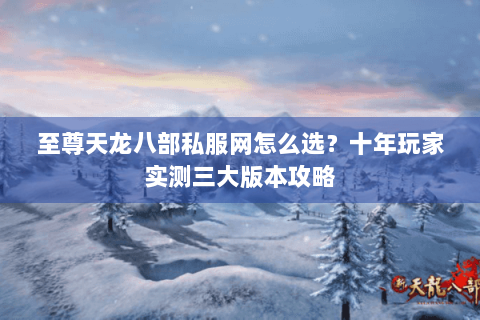 至尊天龙八部私服网怎么选?十年玩家实测三大版本攻略 至尊天龙八部私服网怎么选?十年玩家实测三大版本攻略