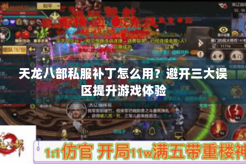 天龙八部私服补丁怎么用?避开三大误区提升游戏体验 天龙八部私服补丁怎么用?避开三大误区提升游戏体验