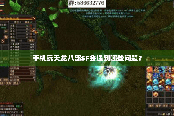 手机玩天龙八部SF会遇到哪些问题? 手机玩天龙八部SF会遇到哪些问题?