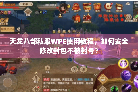 天龙八部私服WPE使用教程,如何安全修改封包不被封号? 天龙八部私服WPE使用教程,如何安全修改封包不被封号?