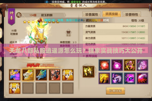 天龙八部私服逍遥派怎么玩?独家实战技巧大公开 天龙八部私服逍遥派怎么玩?独家实战技巧大公开