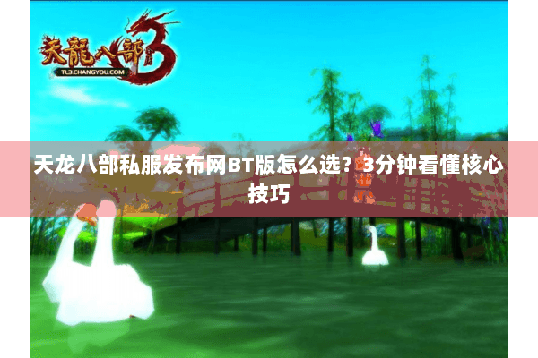 天龙八部私服发布网BT版怎么选？3分钟看懂核心技巧