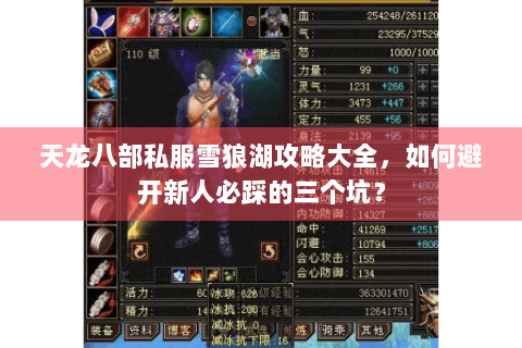 天龙八部私服雪狼湖攻略大全，如何避开新人必踩的三个坑？
