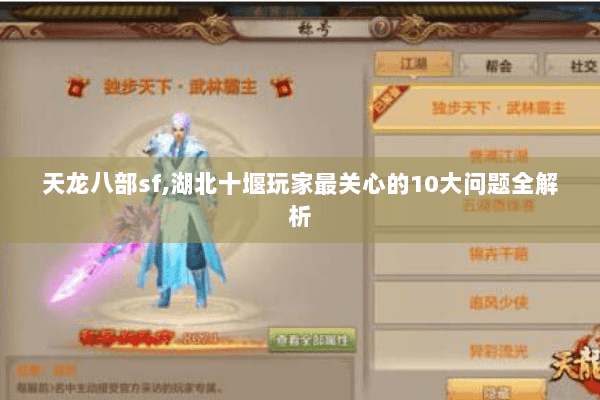 天龙八部sf,湖北十堰玩家最关心的10大问题全解析 天龙八部sf,湖北十堰玩家最关心的10大问题全解析