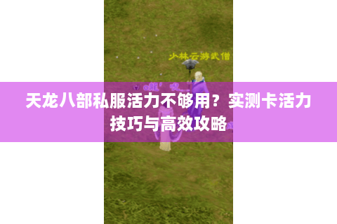 天龙八部私服活力不够用？实测卡活力技巧与高效攻略