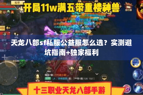 天龙八部sf私服公益服怎么选？实测避坑指南+独家福利