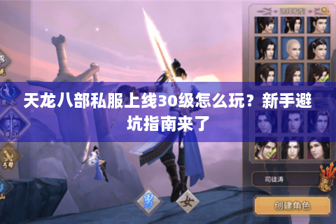 天龙八部私服上线30级怎么玩？新手避坑指南来了