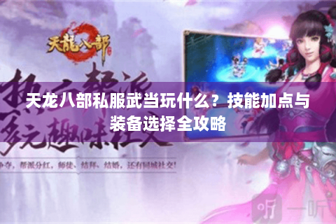天龙八部私服武当玩什么?技能加点与装备选择全攻略 天龙八部私服武当玩什么?技能加点与装备选择全攻略