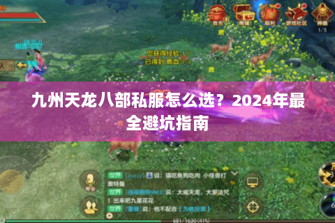 九州天龙八部私服怎么选？2024年最全避坑指南