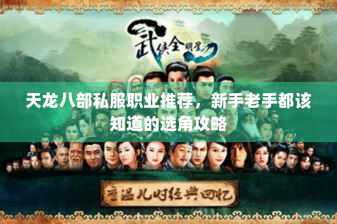 天龙八部私服职业推荐，新手老手都该知道的选角攻略