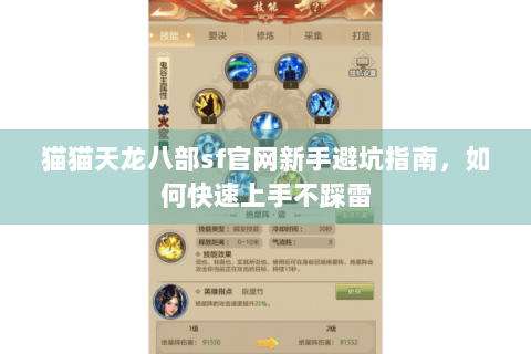 猫猫天龙八部sf官网新手避坑指南，如何快速上手不踩雷