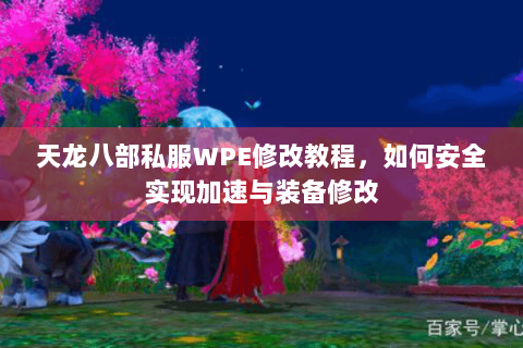 天龙八部私服WPE修改教程,如何安全实现加速与装备修改 天龙八部私服WPE修改教程,如何安全实现加速与装备修改