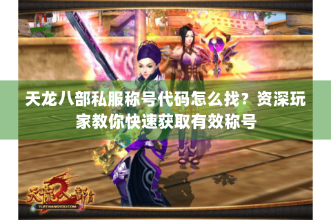 天龙八部私服称号代码怎么找？资深玩家教你快速获取有效称号