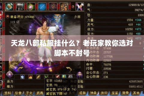 天龙八部私服挂什么?老玩家教你选对脚本不封号 天龙八部私服挂什么?老玩家教你选对脚本不封号