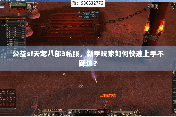 公益sf天龙八部3私服，新手玩家如何快速上手不踩坑？
