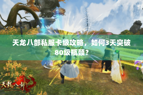 天龙八部私服卡级攻略，如何3天突破80级瓶颈？