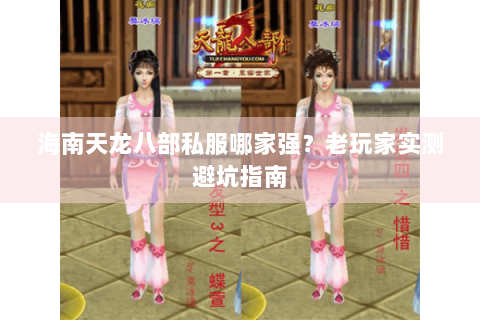 海南天龙八部私服哪家强？老玩家实测避坑指南