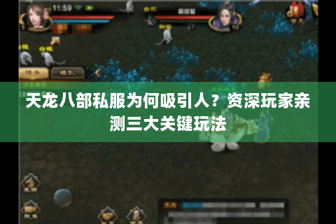 天龙八部私服为何吸引人？资深玩家亲测三大关键玩法