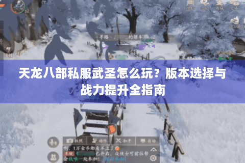天龙八部私服武圣怎么玩？版本选择与战力提升全指南