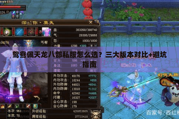 鸳鸯佩天龙八部私服怎么选?三大版本对比+避坑指南 鸳鸯佩天龙八部私服怎么选?三大版本对比+避坑指南