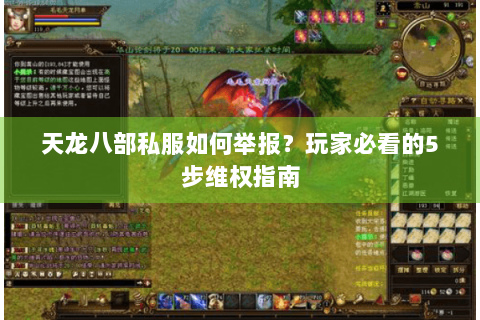天龙八部私服如何举报?玩家必看的5步维权指南 天龙八部私服如何举报?玩家必看的5步维权指南