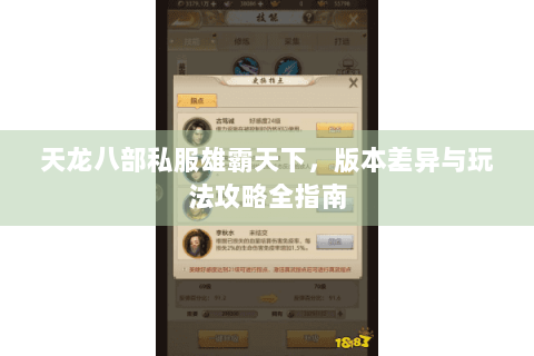 天龙八部私服雄霸天下,版本差异与玩法攻略全指南 天龙八部私服雄霸天下,版本差异与玩法攻略全指南