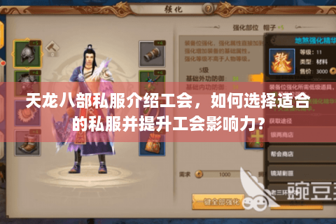 天龙八部私服介绍工会,如何选择适合的私服并提升工会影响力? 天龙八部私服介绍工会,如何选择适合的私服并提升工会影响力?