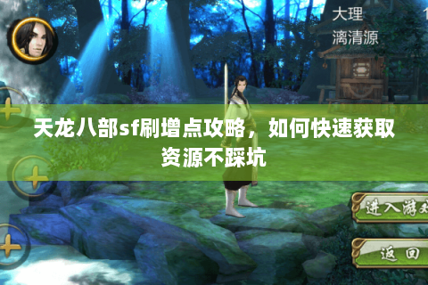 天龙八部sf刷增点攻略，如何快速获取资源不踩坑