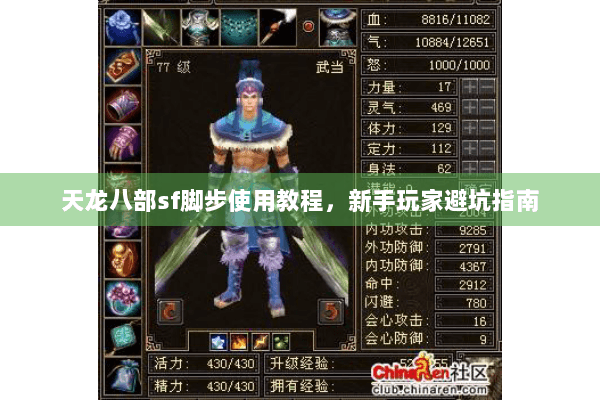 天龙八部sf脚步使用教程,新手玩家避坑指南 天龙八部sf脚步使用教程,新手玩家避坑指南